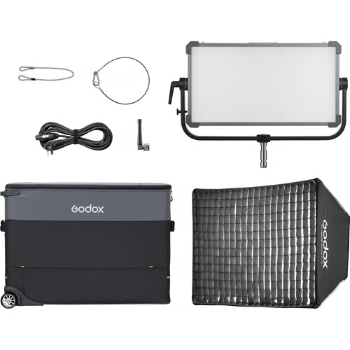 Godox KNOWLED P600R Kit K1 RGB LED Light Panel (Travel Kit) - 1